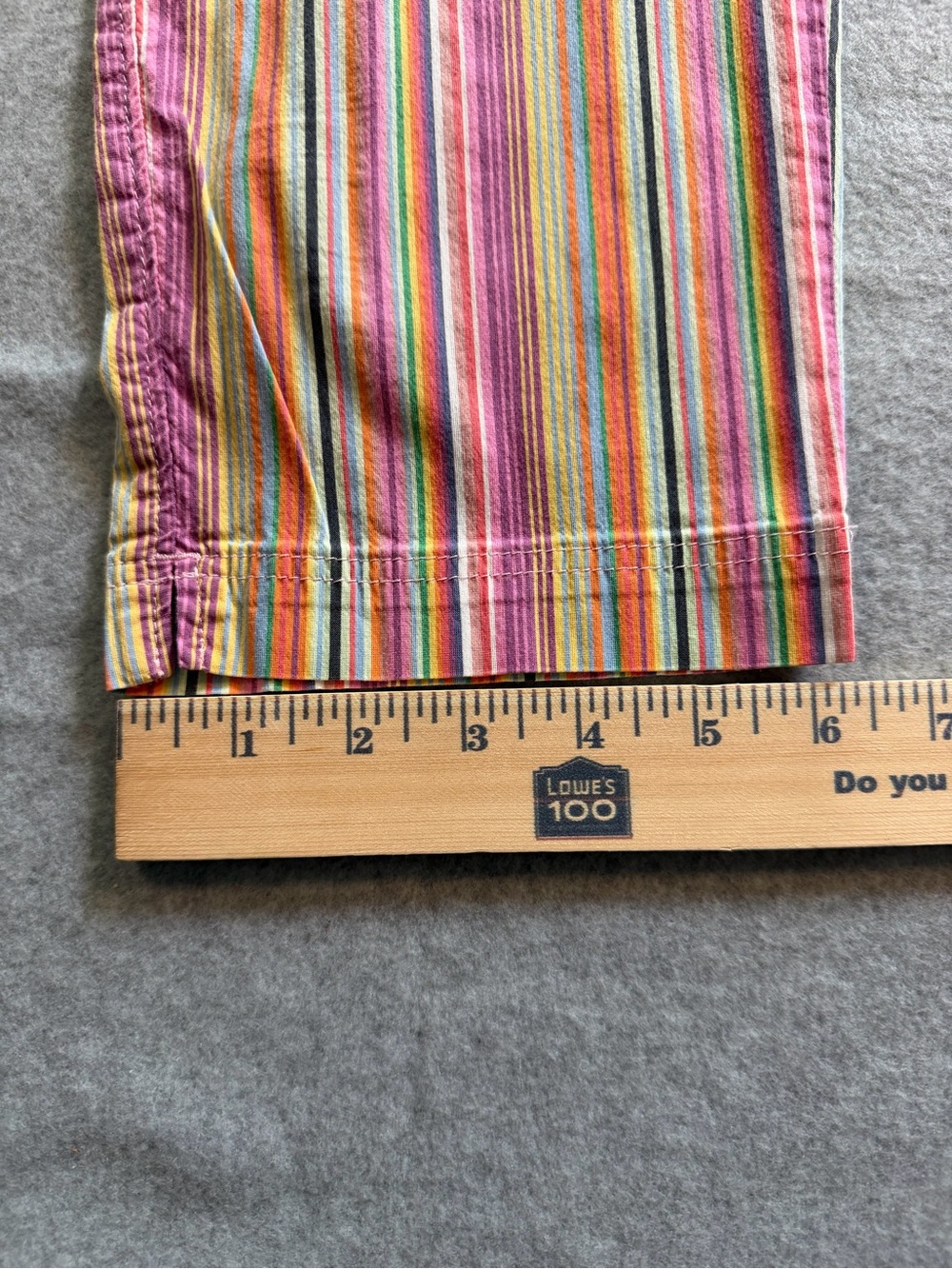 Women’s Multicolor Stripe Bogner Capri Pants size 6 - Picture 9 of 14